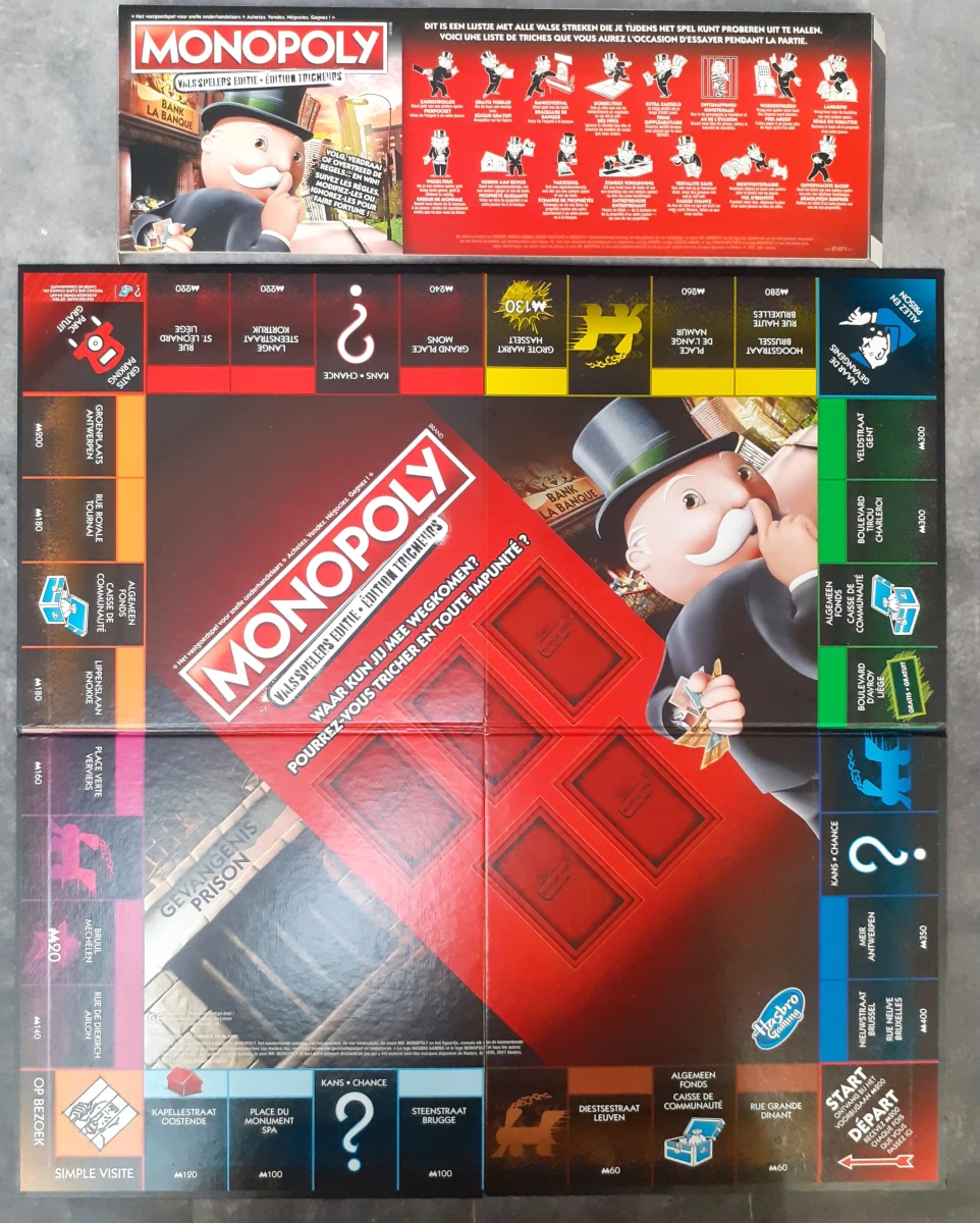 Bordspel: Monopoly - Valsspelers Editie - foto 8
