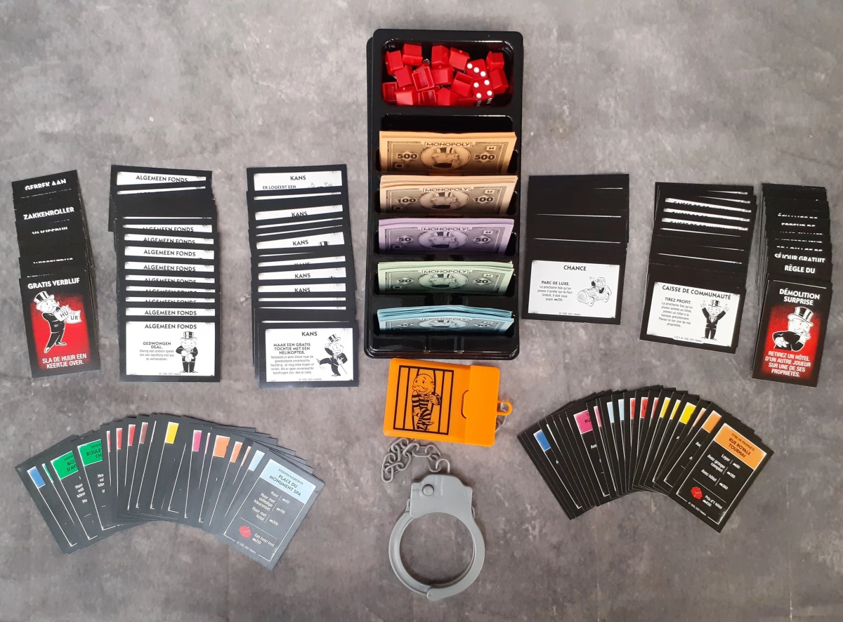 Bordspel: Monopoly - Valsspelers Editie - foto 3