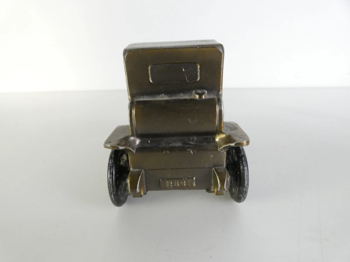 Lot van 3 vintage metalen spaarpotten/verzamelobjecten - foto 5