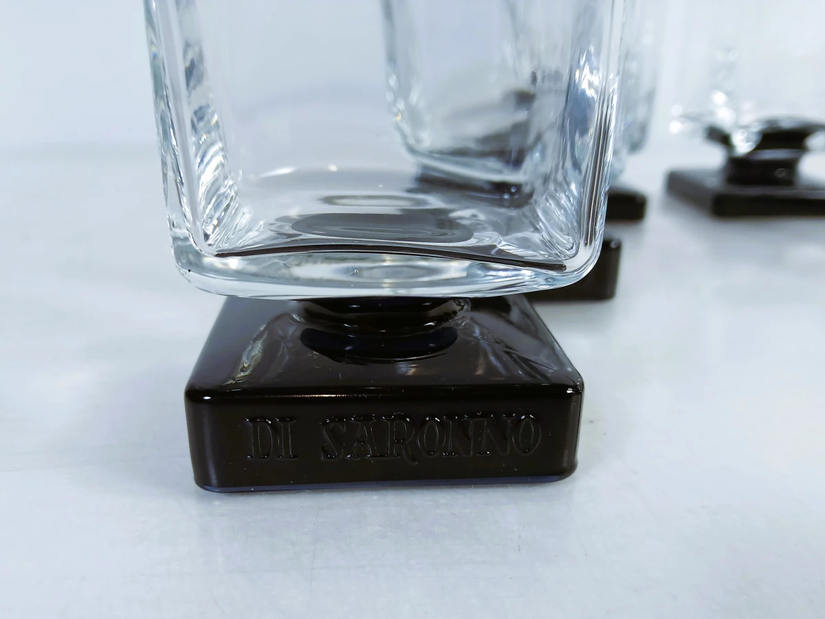Set van 6 glazen – Di Saronno Amaretto en bijpassende glazen - foto 2