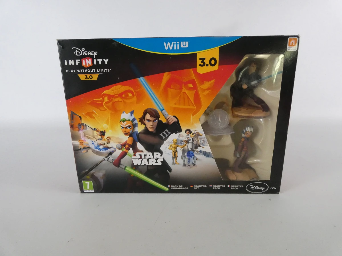 Disney Infinity 3.0 Star Wars Starter Pack & 3 Wii U Games - foto 2