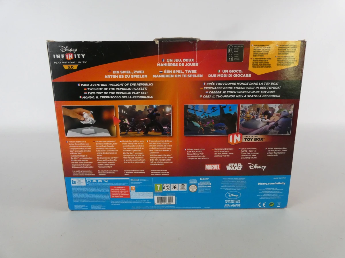 Disney Infinity 3.0 Star Wars Starter Pack & 3 Wii U Games - foto 3