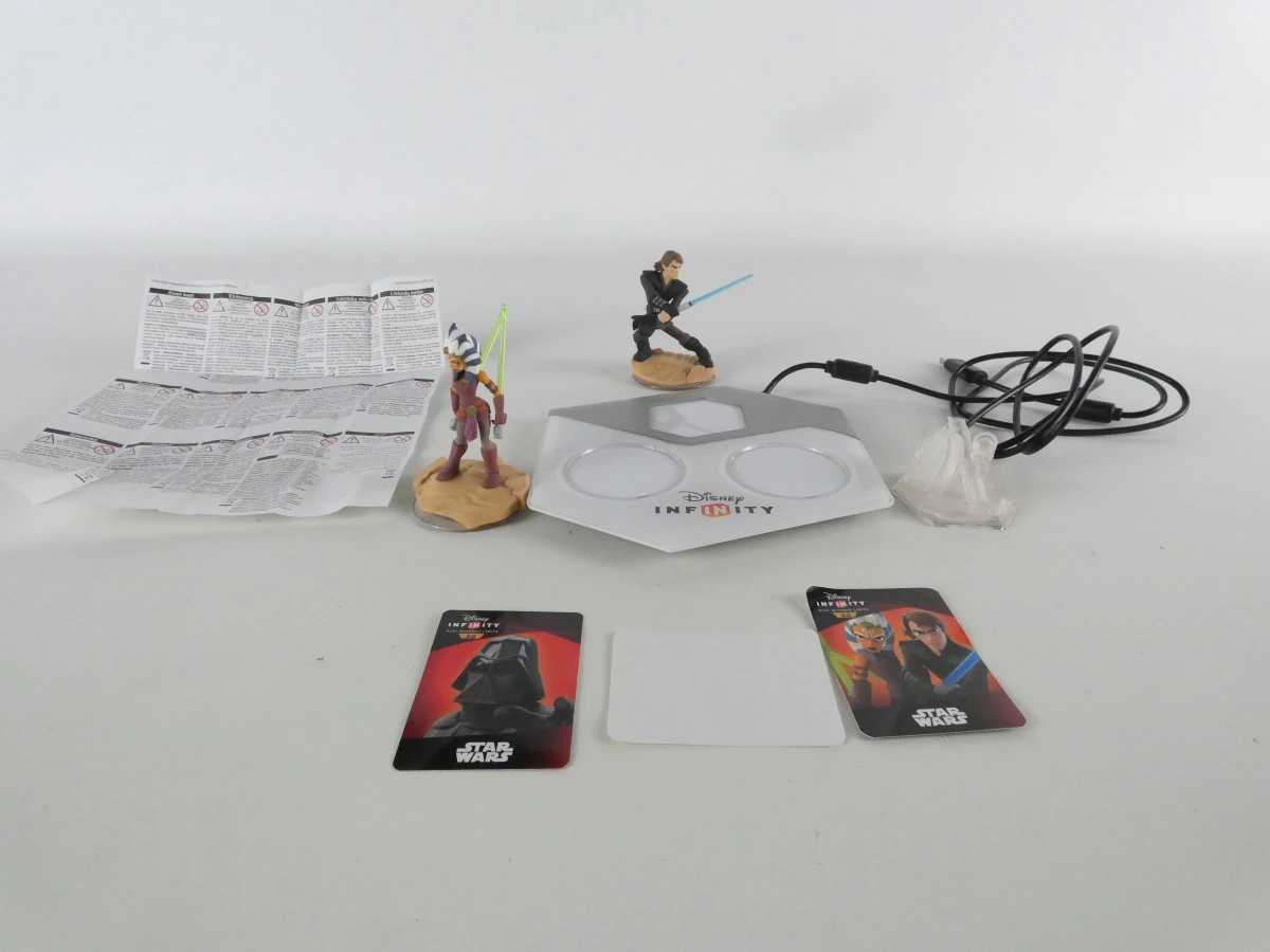 Disney Infinity 3.0 Star Wars Starter Pack & 3 Wii U Games - foto 5