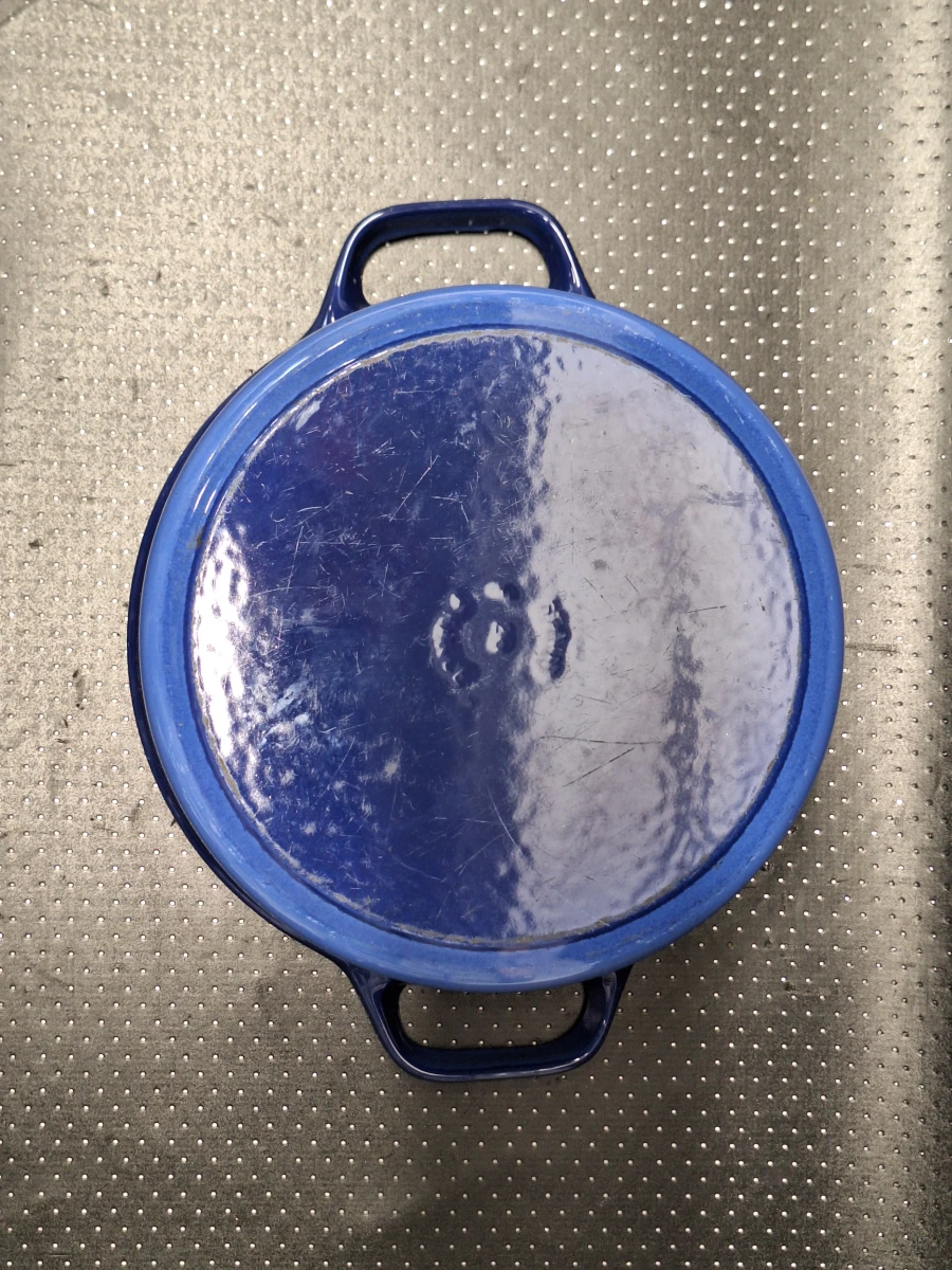 Staub La Cocotte gietijzeren braadpan, diameter 26 cm in donkerblauw - foto 10