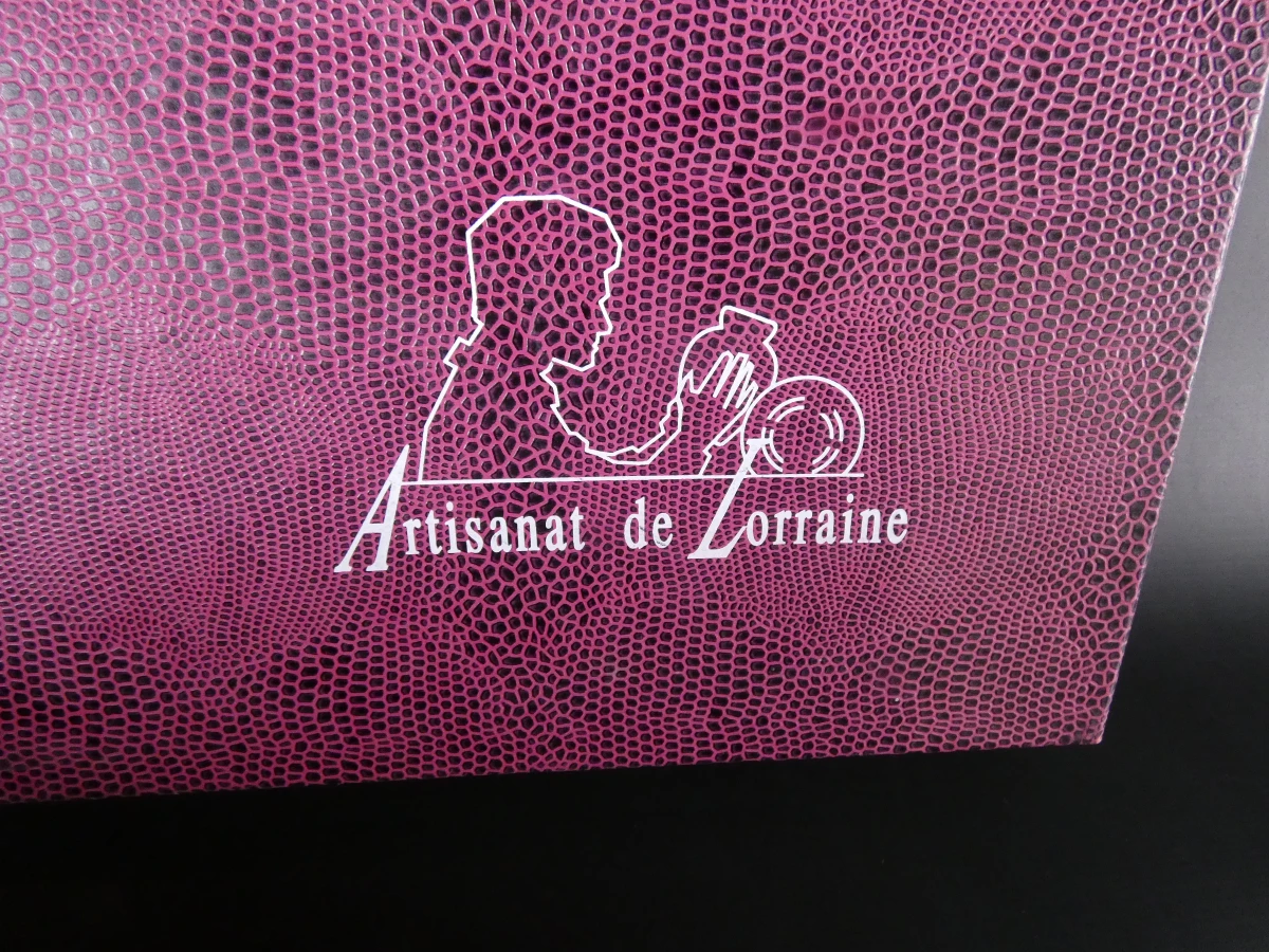 Artisanat de Lorraine kristallen karafset met 6 glazen in doos - foto 4