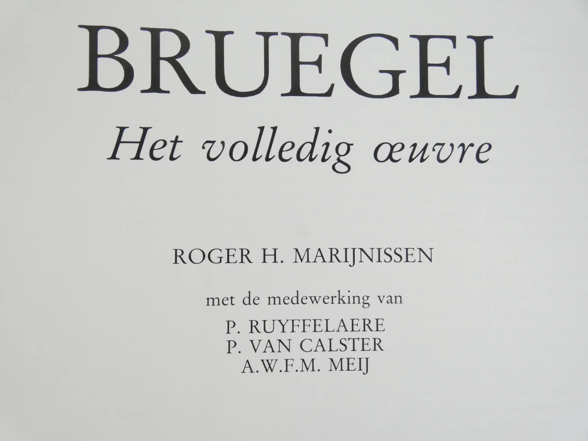 Kunstboek Bruegel: Het Volledig Oeuvre door Roger H. Marijnissen - foto 8
