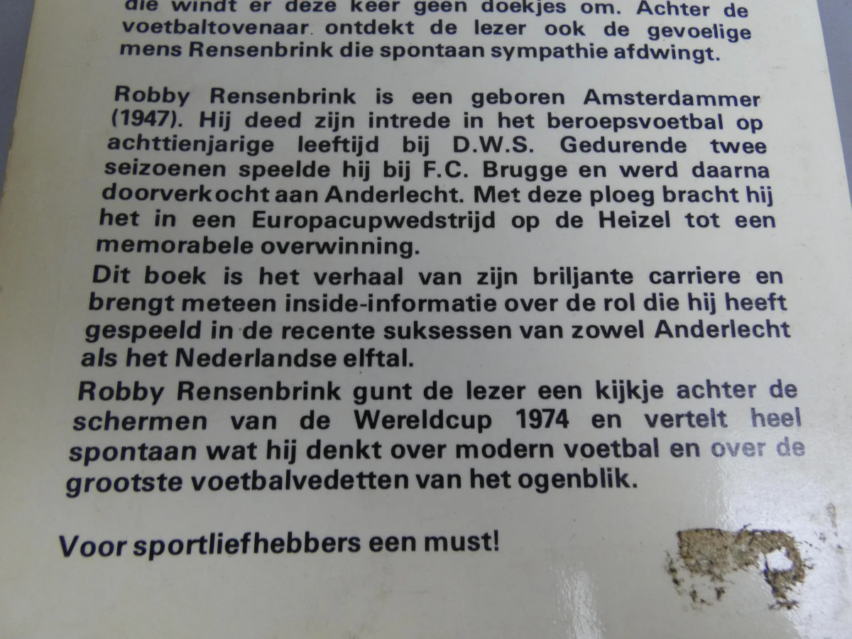 Boek Rensenbrink Robby - foto 8