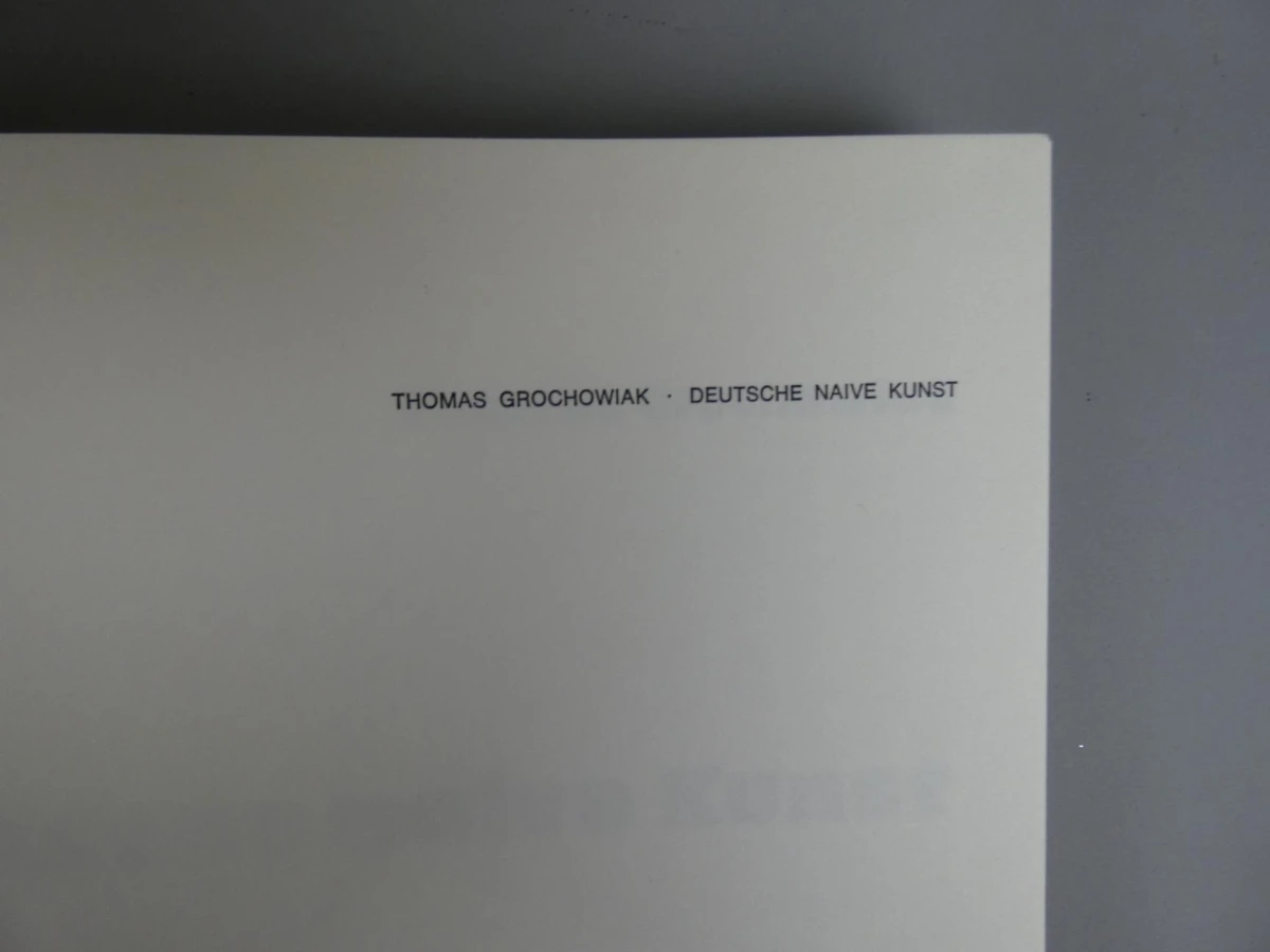 Kunstboek Deutsche naive Kunst (Thomas Grochowiak) - foto 3