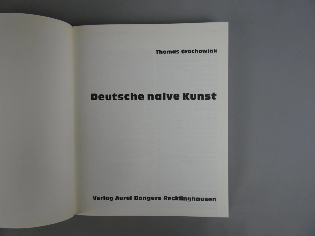 Kunstboek Deutsche naive Kunst (Thomas Grochowiak) - foto 4
