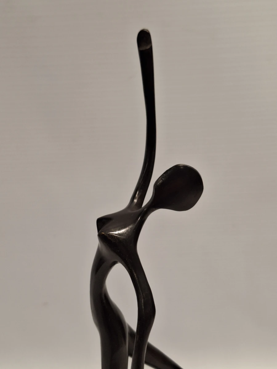 Vintage Bodrul Khalique metalen ballerina sculptuur voor IKEA - foto 5