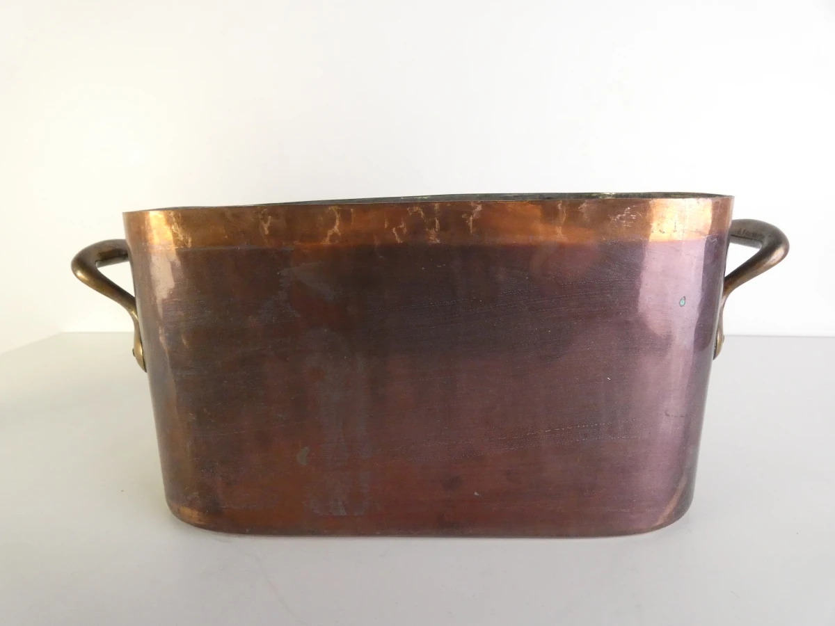 Vintage Daubière - ovale stoofpan - foto 4