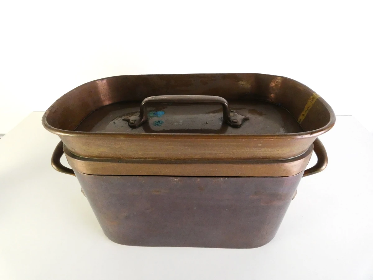 Vintage Daubière - ovale stoofpan - foto 12