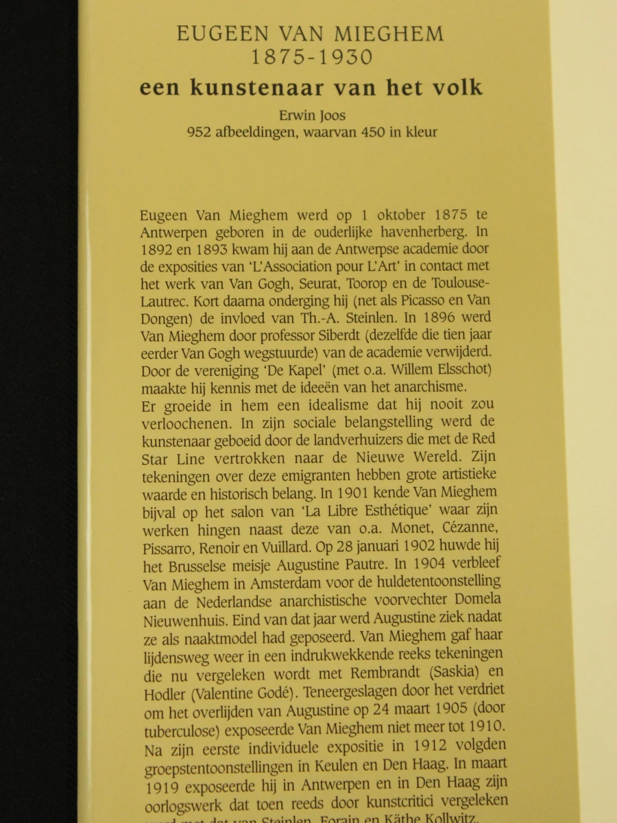 Eugeen Van Mieghem - een kunstenaar van het volk - foto 3