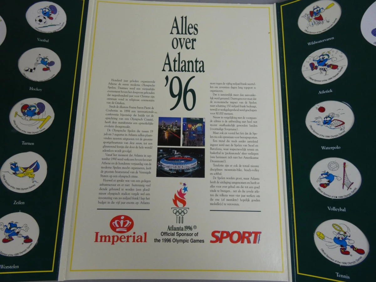 Verzamelmap "100 Jaar Olympische Spelen (1896-1996)" - foto 5