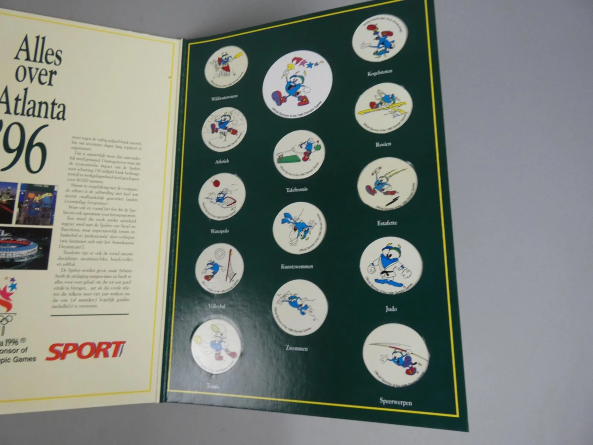 Verzamelmap "100 Jaar Olympische Spelen (1896-1996)" - foto 6