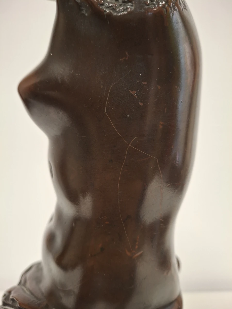 Klassiek Bronzen Beeldje -  Venus de Milo / Aphrodite - foto 4