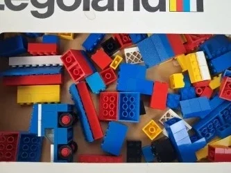 LEGO Legoland Set 361 (Tea Garden Cafe with Baker's Van) uit 1974 - foto 4