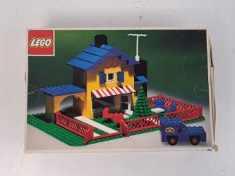 LEGO Legoland Set 361 (Tea Garden Cafe with Baker's Van) uit 1974 - foto 2