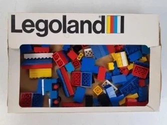 LEGO Legoland Set 361 (Tea Garden Cafe with Baker's Van) uit 1974 - foto 3