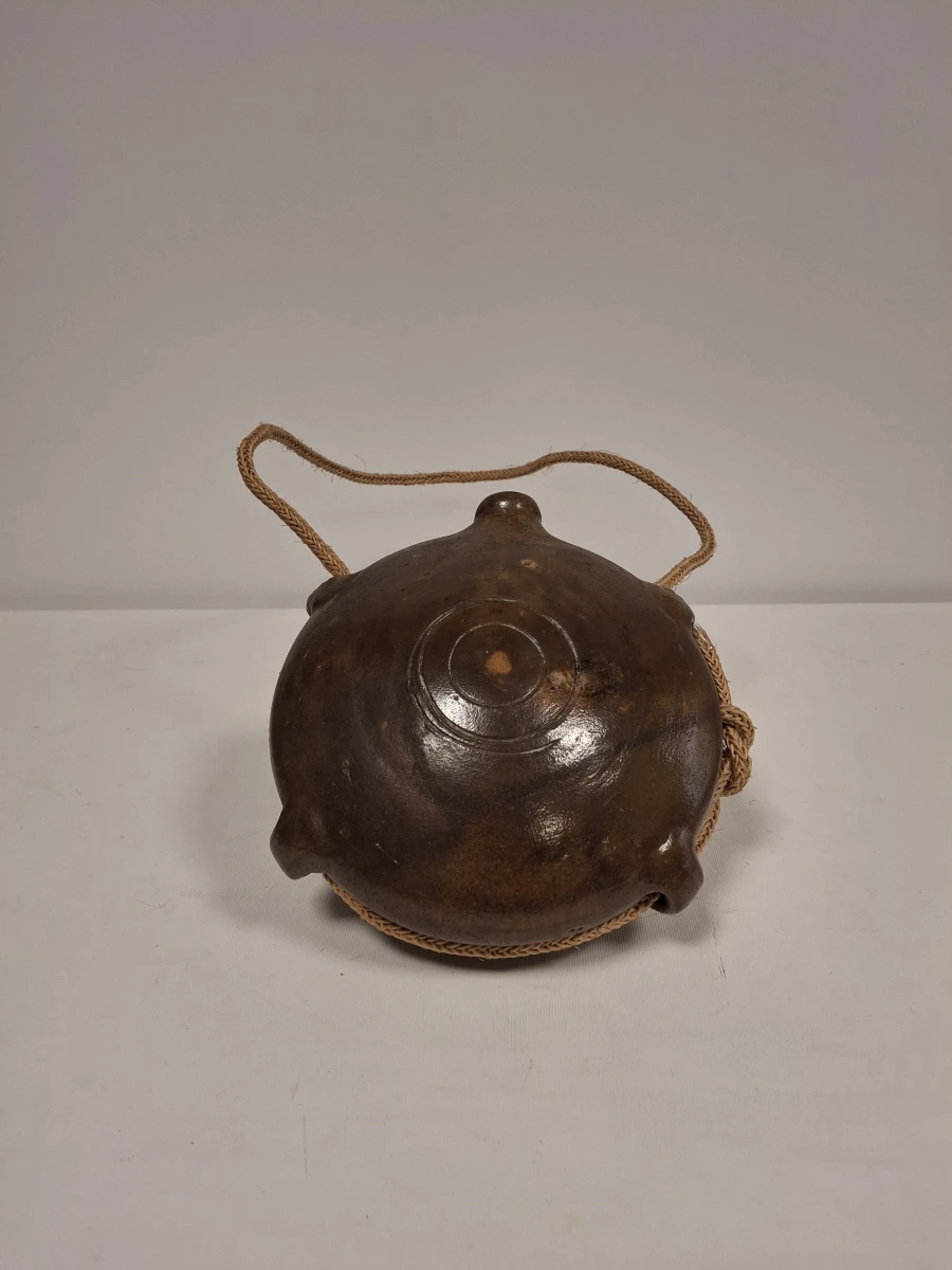 Antieke Franse Veldfles "Gourde Crapaud" - foto 4