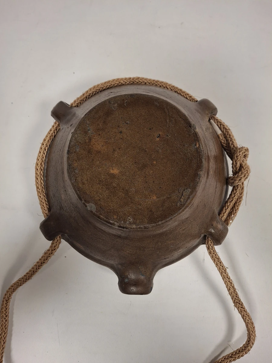 Antieke Franse Veldfles "Gourde Crapaud" - foto 8