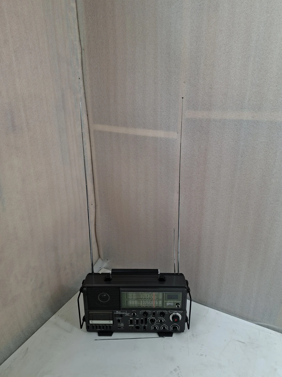 Unieke Vintage Pan Crusader-S (NR-94F1) Weltempfänger met Cassetterecorder – Made in Japan! - foto 3