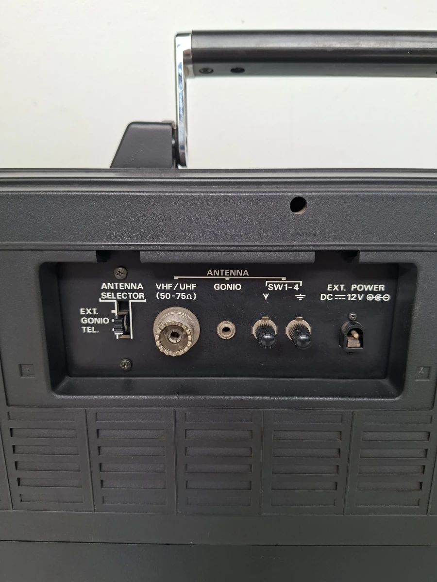 Unieke Vintage Pan Crusader-S (NR-94F1) Weltempfänger met Cassetterecorder – Made in Japan! - foto 5