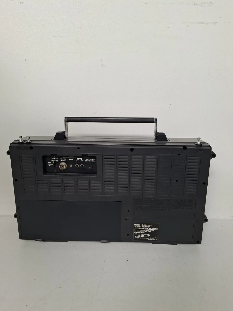 Unieke Vintage Pan Crusader-S (NR-94F1) Weltempfänger met Cassetterecorder – Made in Japan! - foto 4