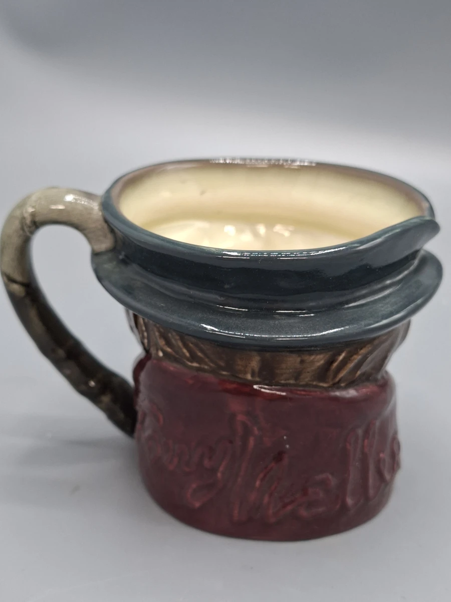 Antieke Royal Doulton "Tony Weller" Character Jug – Handgeschilderd Engels Porselein met Vroege 'A' Mark - foto 3