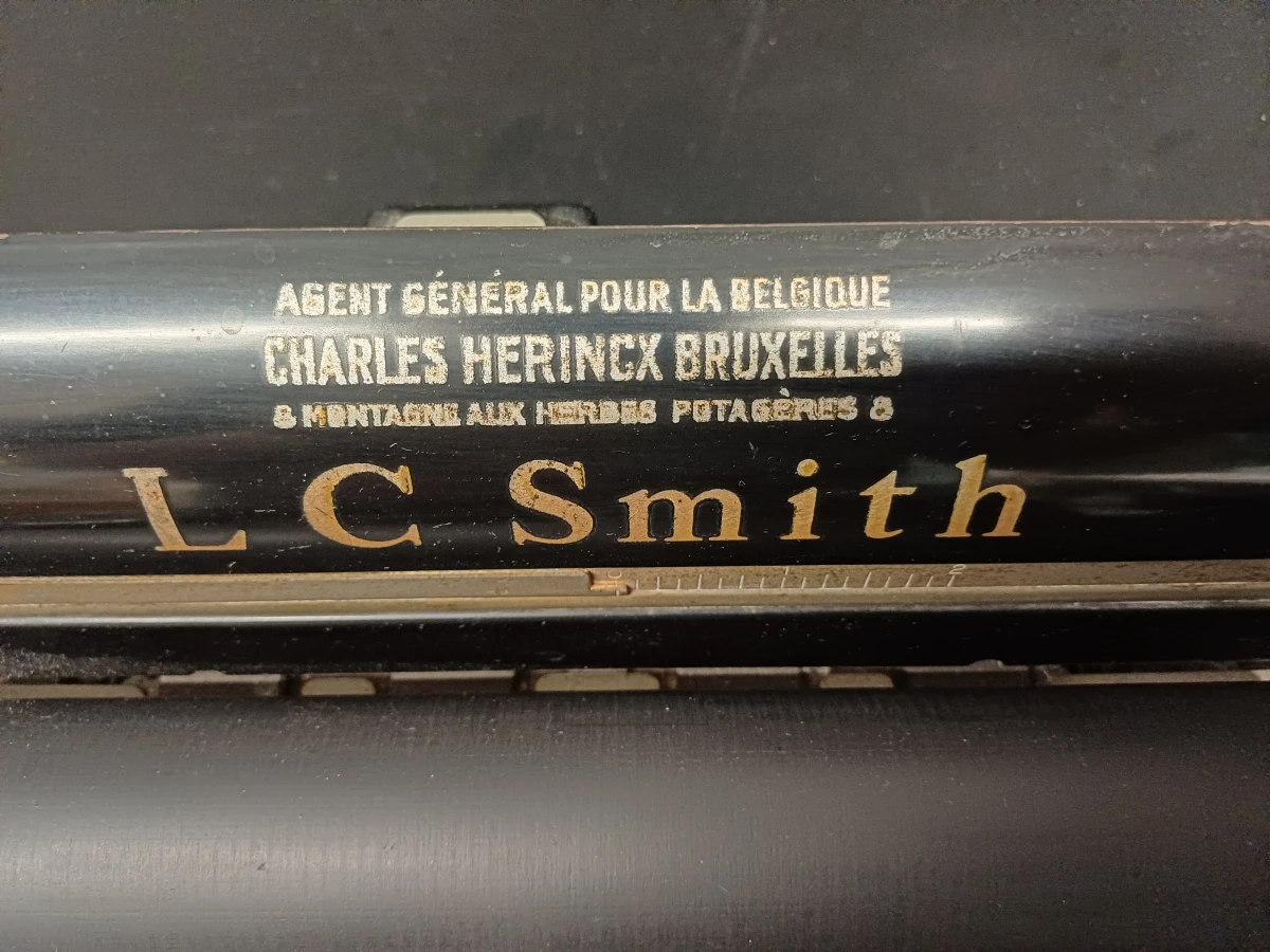 Antieke L.C. Smith & Corona typemachine - foto 9