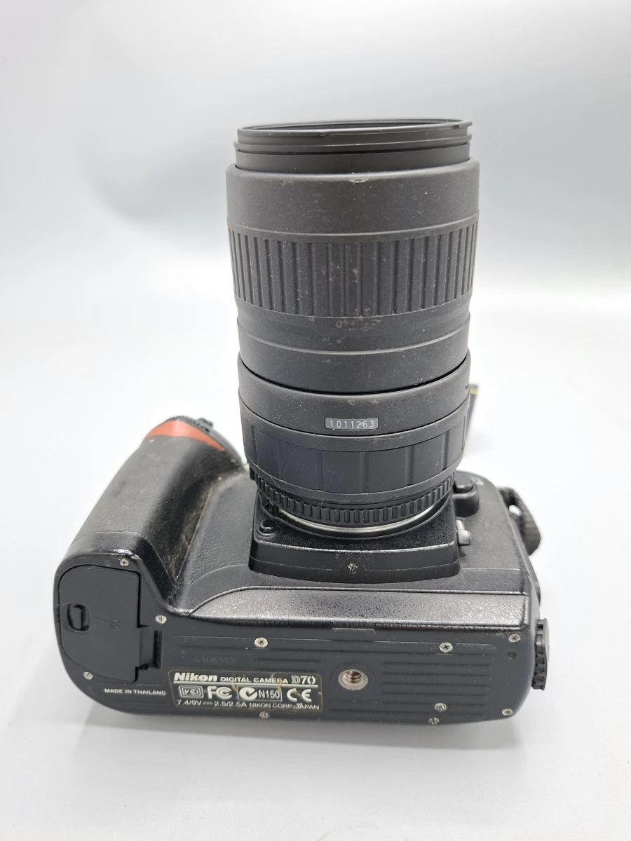Uitgebreide Nikon D70 Spiegelreflexcamera Set met 3 Objectieven (Sigma, Tamron & Nikon) en Accessoires - foto 4