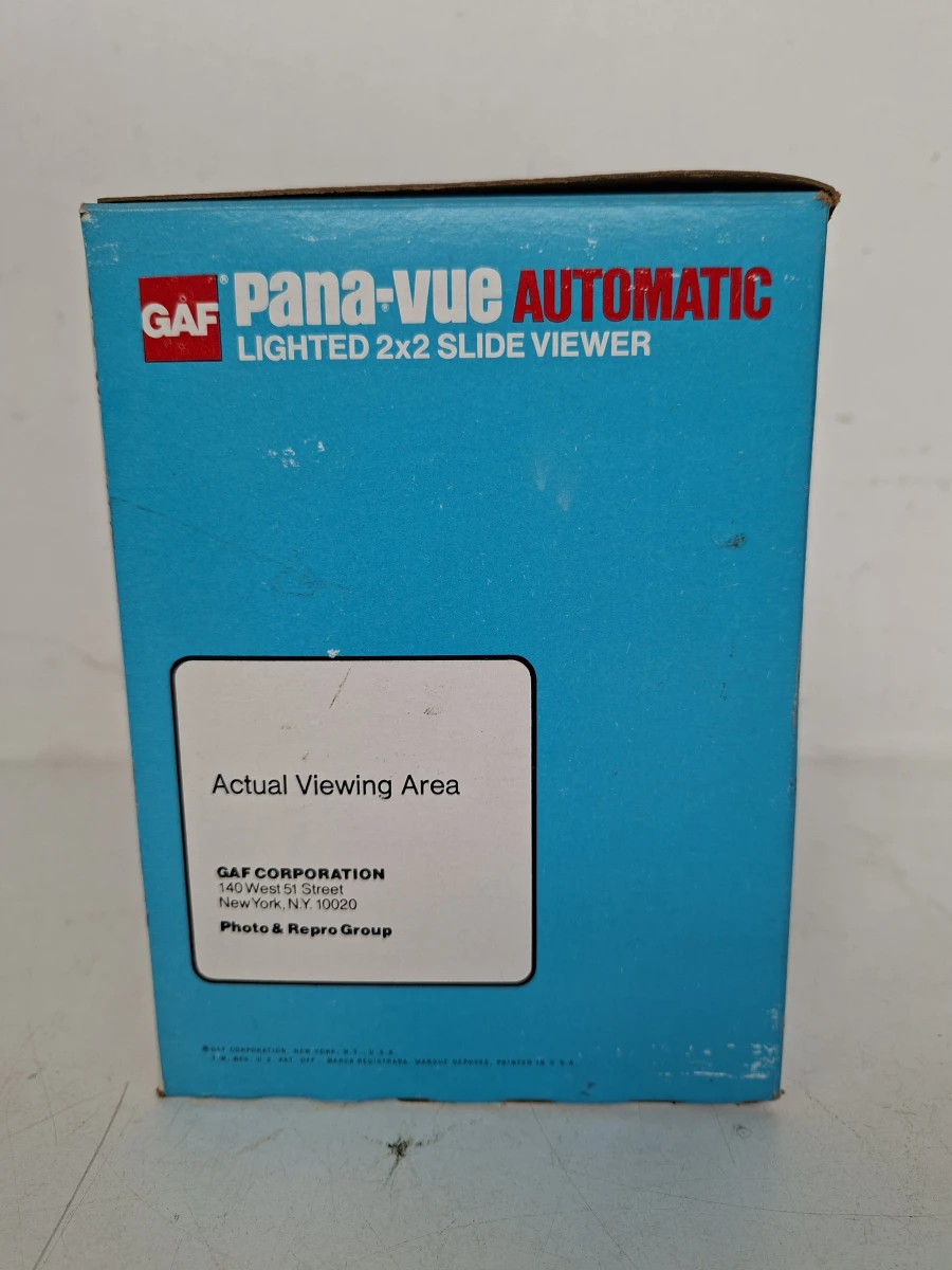 Vintage GAF Pana-vue AUTOMATIC Verlichte Diasuizer (2x2) - foto 5