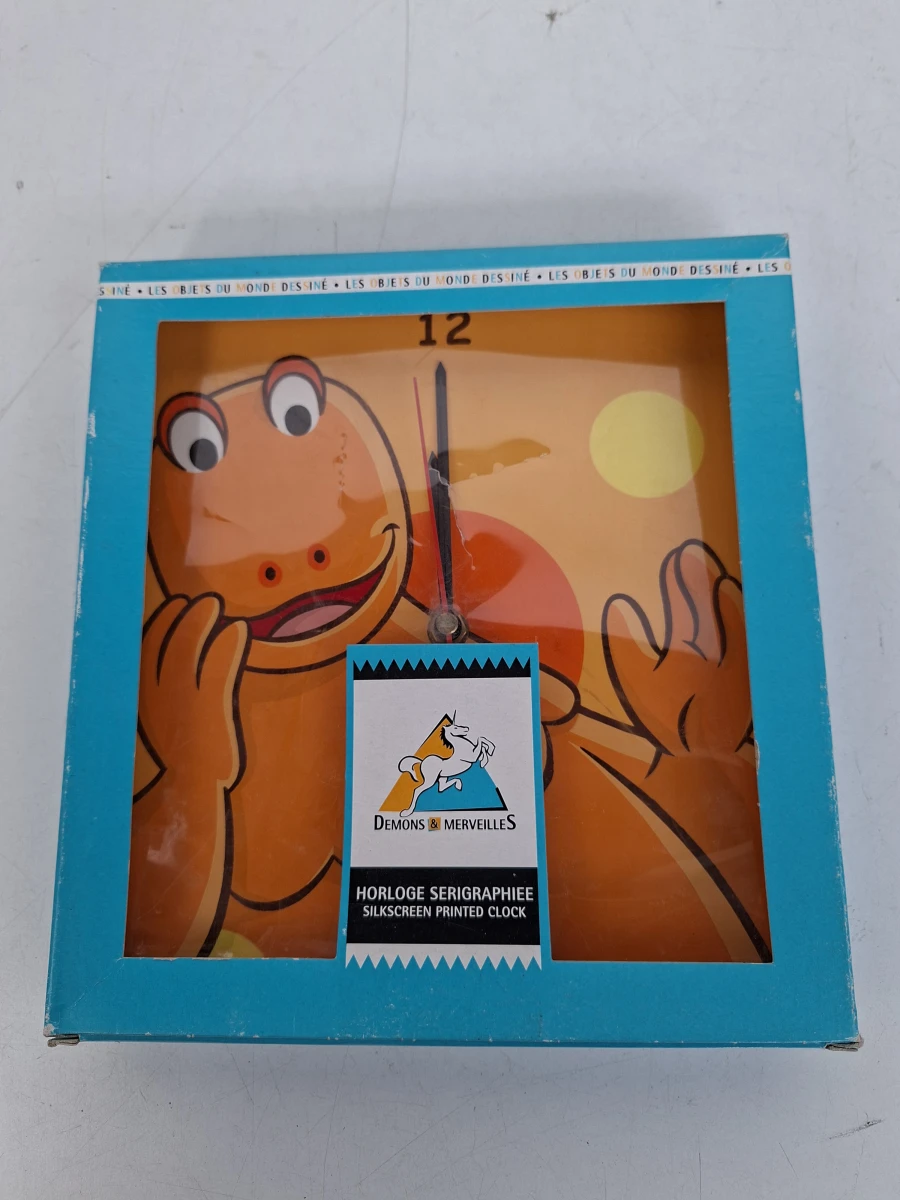 Zeldzame Vintage "Casimir" Wandklok – Démons & Merveilles (1990s) – In Originele Doos! - foto 2