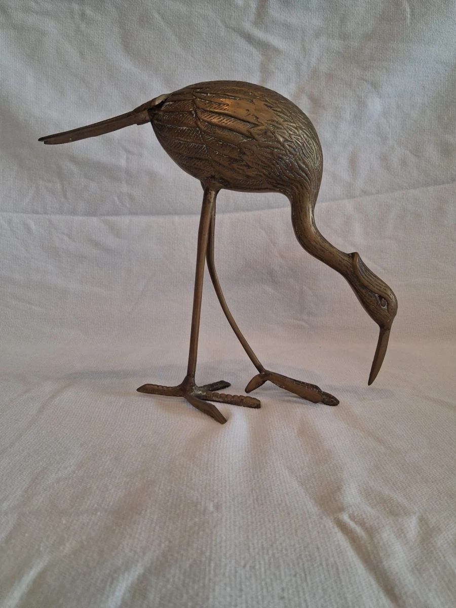 Set decoratieve koperen reigers - foto 4