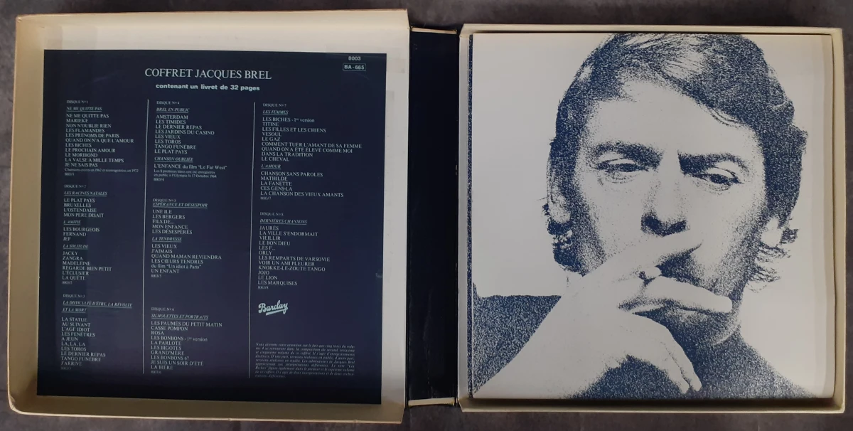 Vinyl: Jacques Brel - Coffret Jacques Brel - foto 2