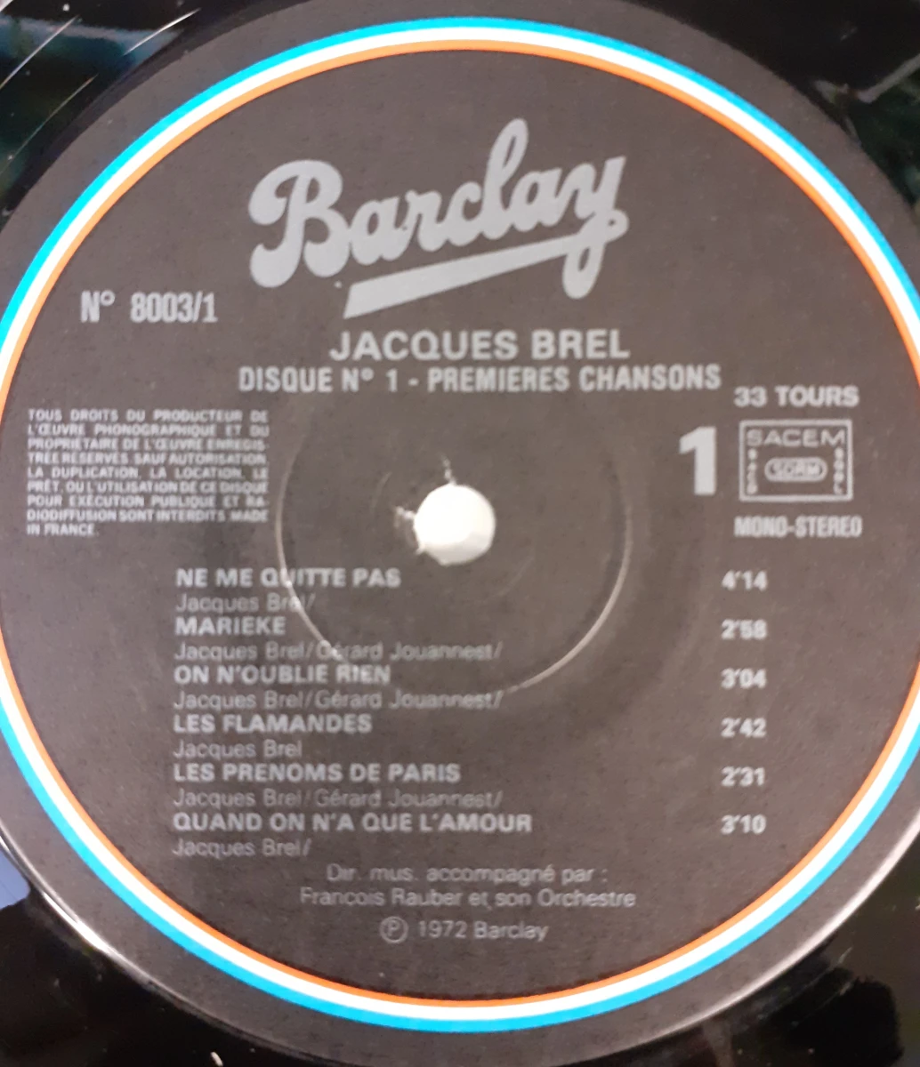 Vinyl: Jacques Brel - Coffret Jacques Brel - foto 4