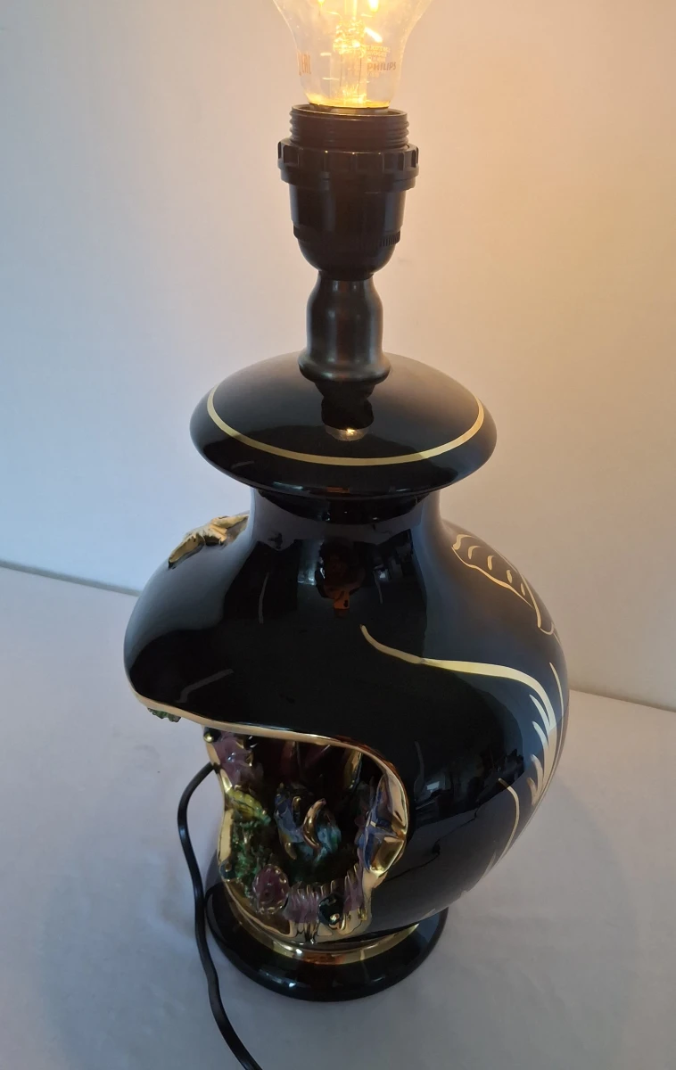 Vintage keramische aquariumlamp - foto 3