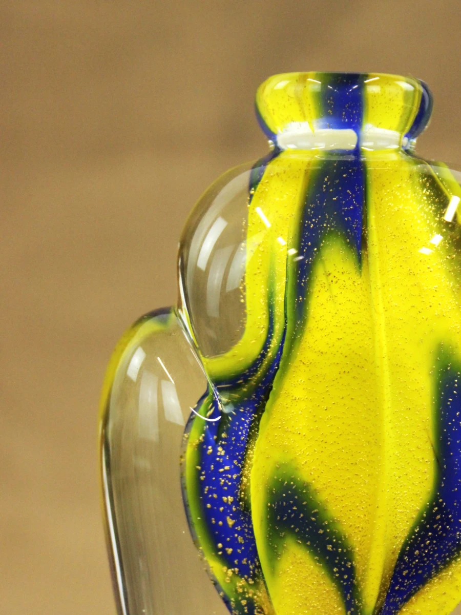Verrerie d’Art d’Alvignac – decoratief glazen parfumflacon, 1999 - foto 8