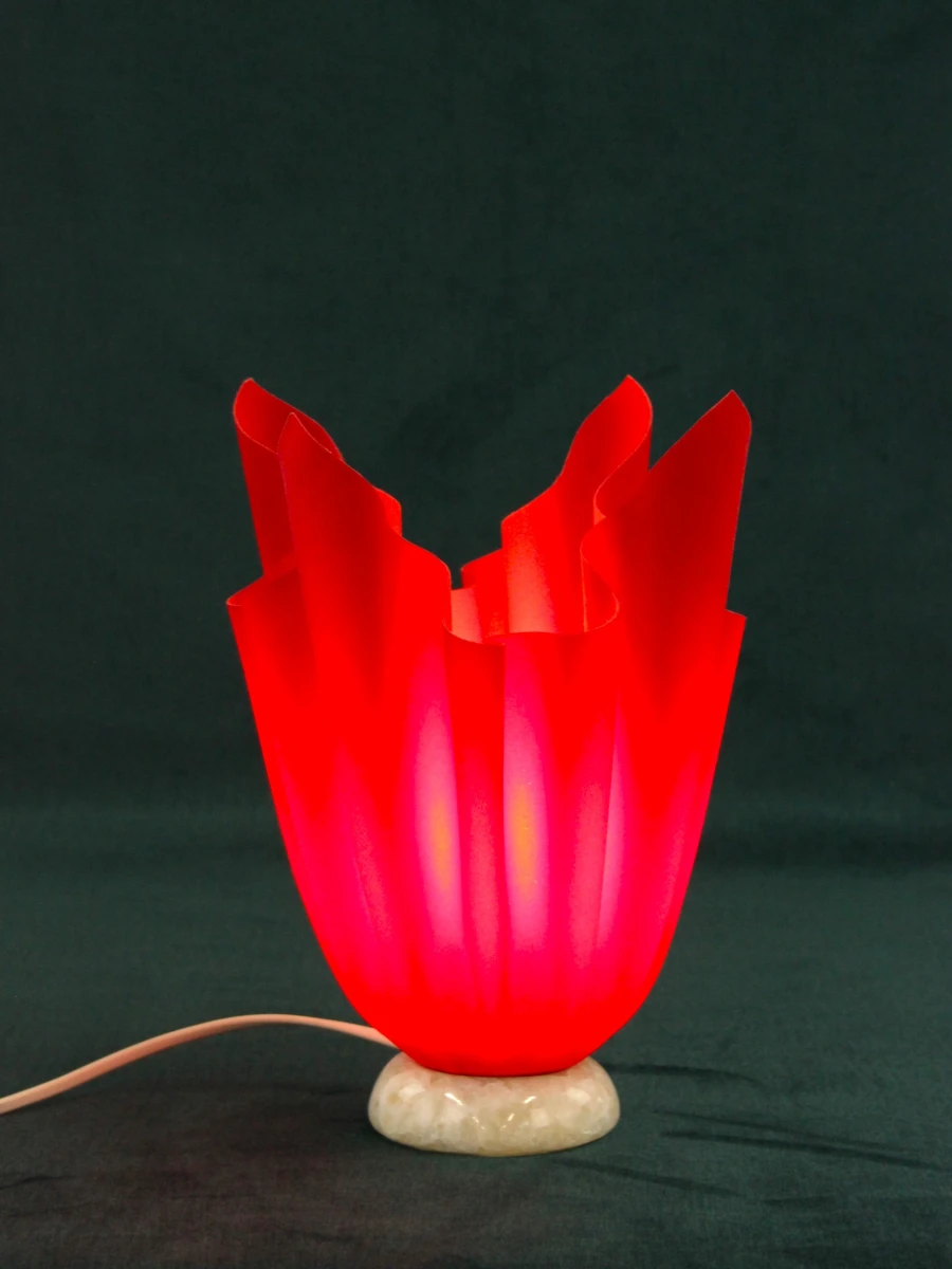 Sculpturale lamp (Stijl Georgia Jacob 'Corolle') - foto 5