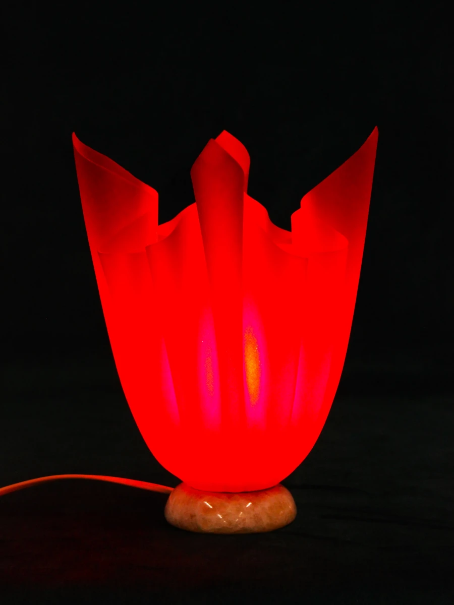 Sculpturale lamp (Stijl Georgia Jacob 'Corolle') - foto 6