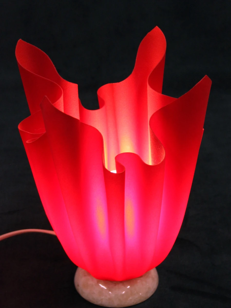 Sculpturale lamp (Stijl Georgia Jacob 'Corolle') - foto 7