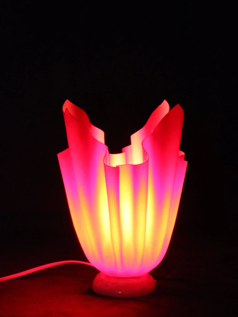 Sculpturale lamp (Stijl Georgia Jacob 'Corolle') - foto 8