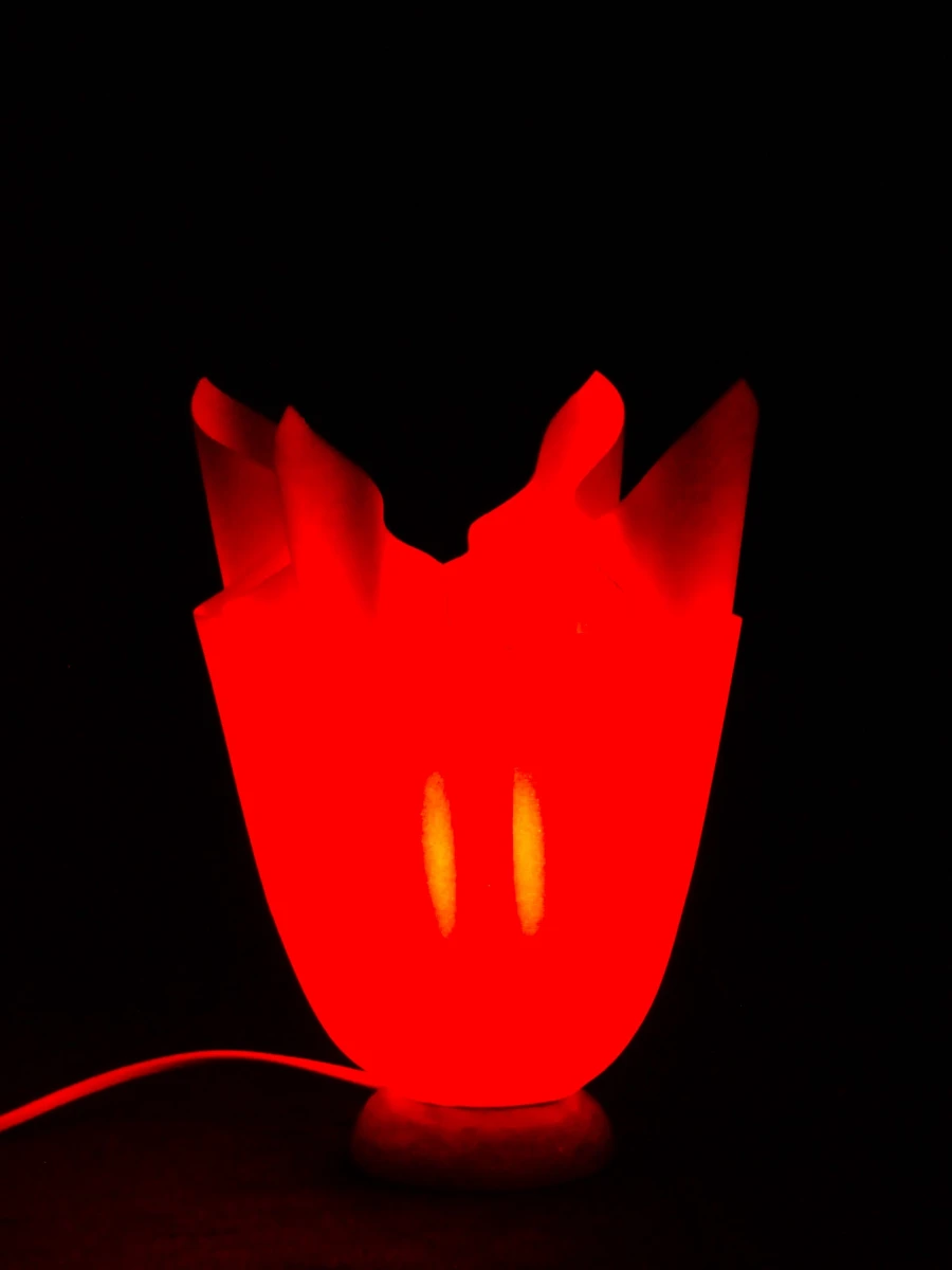 Sculpturale lamp (Stijl Georgia Jacob 'Corolle') - foto 9