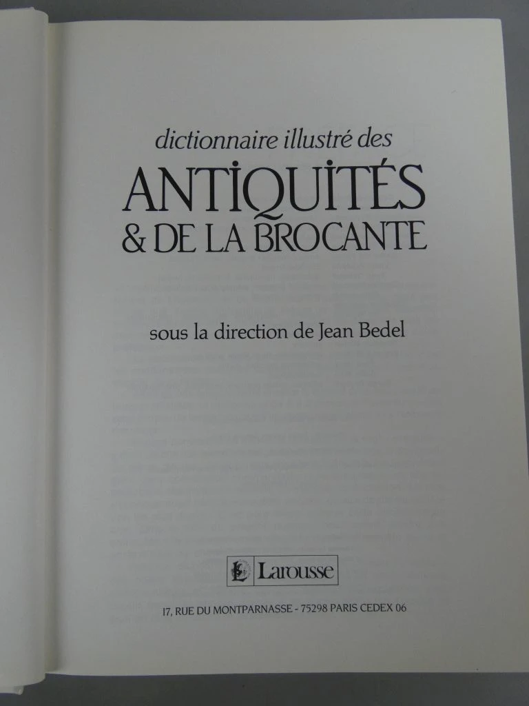 Dictionnaire Illustré des Antiquités & de de la Brocante - foto 3