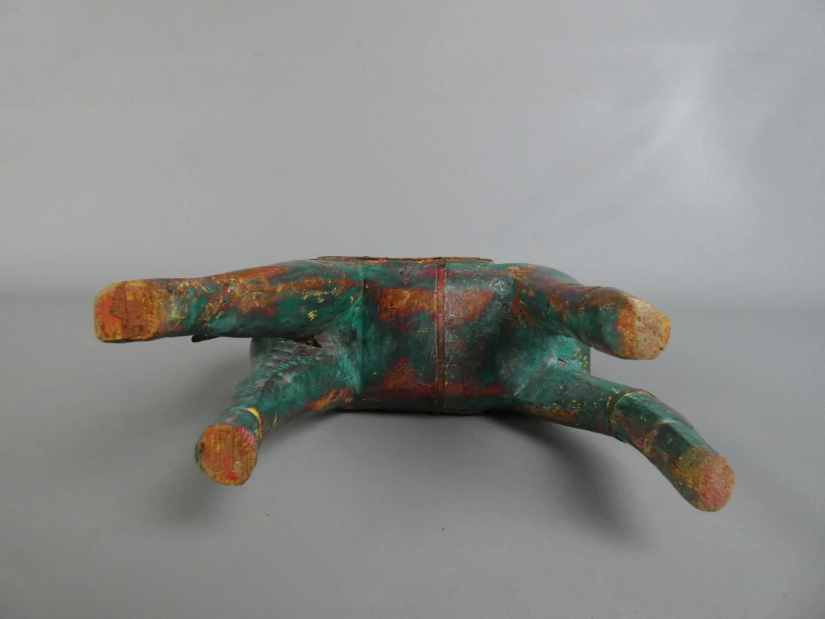 Houten paard - Indiaans / Oosters Design - foto 5