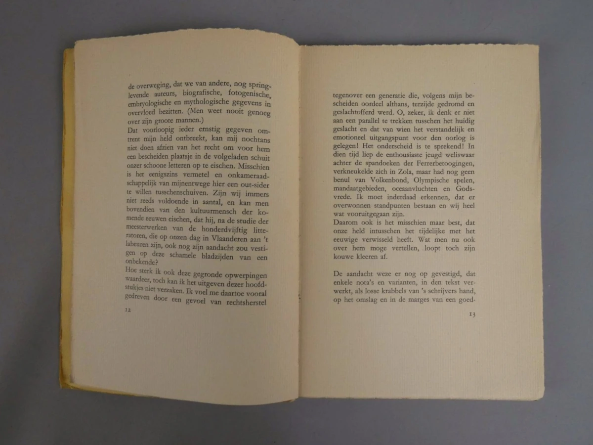 Heineke Vos en zijn biograaf - Richard Minne 1933 - foto 3