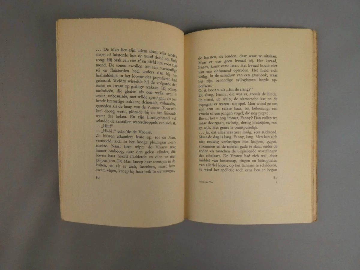 Heineke Vos en zijn biograaf - Richard Minne 1933 - foto 5