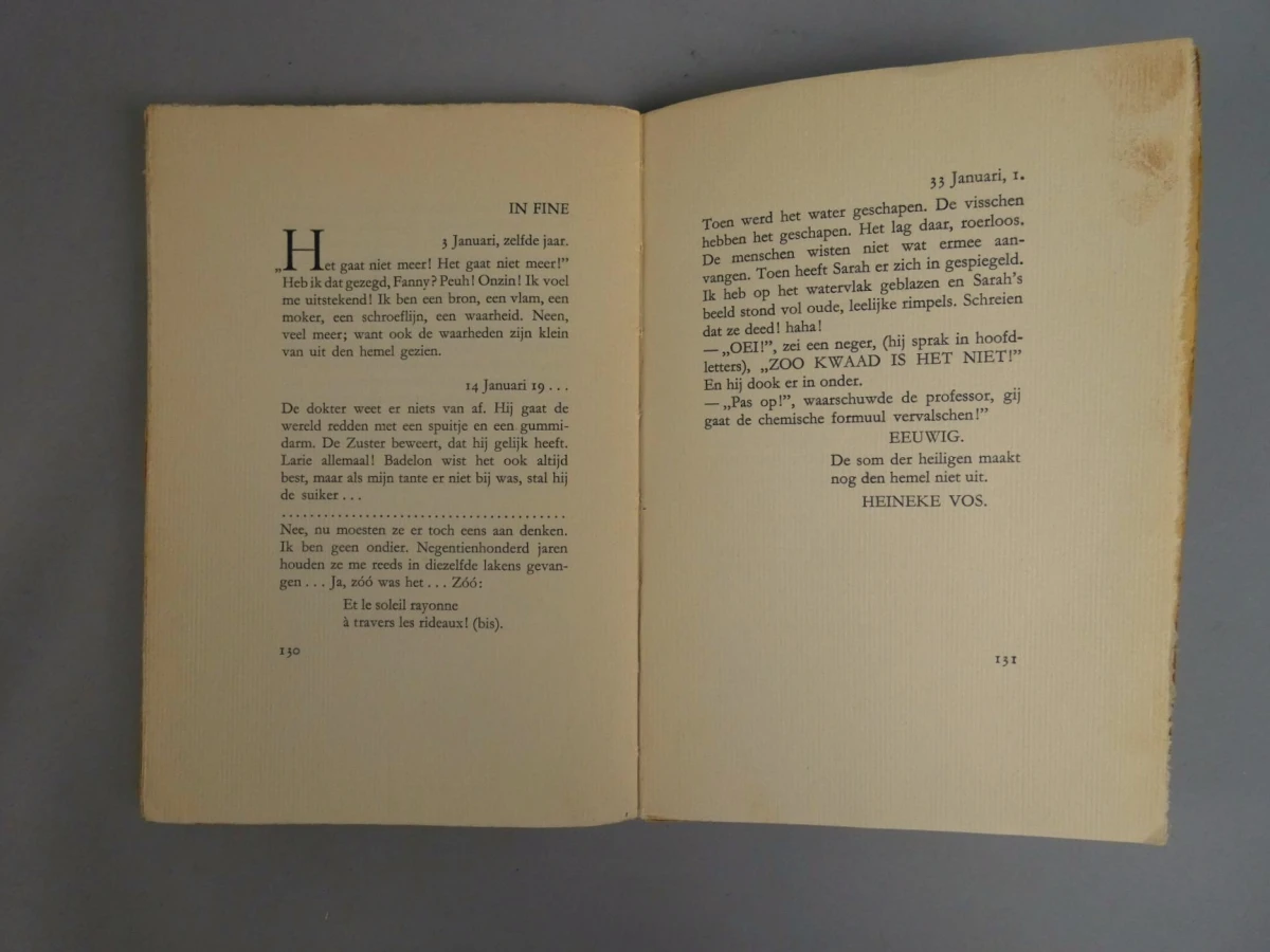 Heineke Vos en zijn biograaf - Richard Minne 1933 - foto 6
