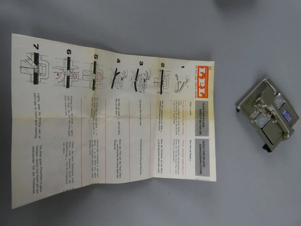 LPL 712E Patch Tape Splicer - foto 2