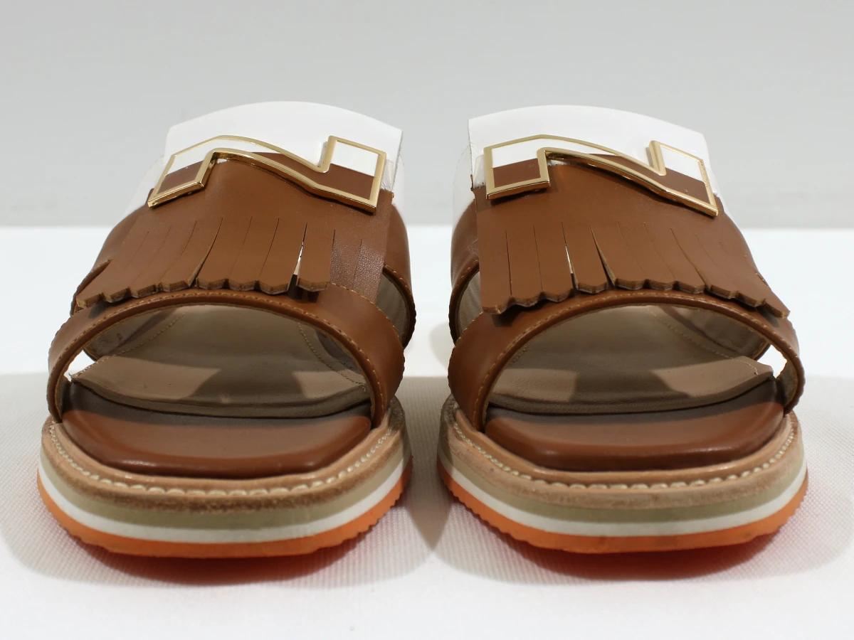 Nathan Baunio | Lederen Sandalen [38] - foto 2